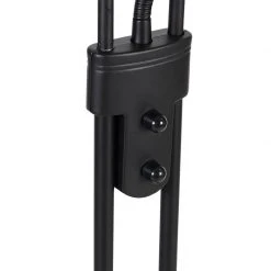 QAZQA Stehleuchte schwarz inkl. LED und Dimmer mit Leselampe dim to warm - Empoli -Stehlampen Verkaufsladen 7282 103425 6