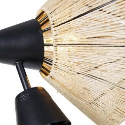 QAZQA Ländliche Stehlampe Stativseil - Jenthe -Stehlampen Verkaufsladen 7333 104991 5