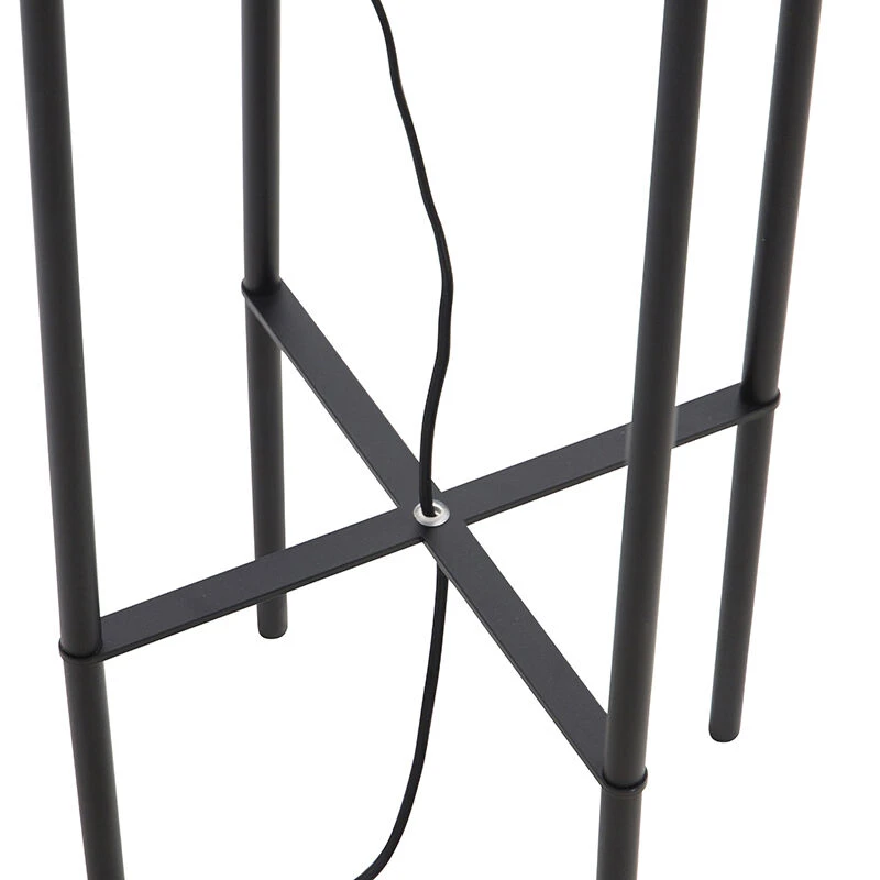 QAZQA Industrielle Stehlampe schwarz - Bliss Vefa 12 QAZQA Industrielle Stehlampe schwarz - Bliss Vefa – Bild 10