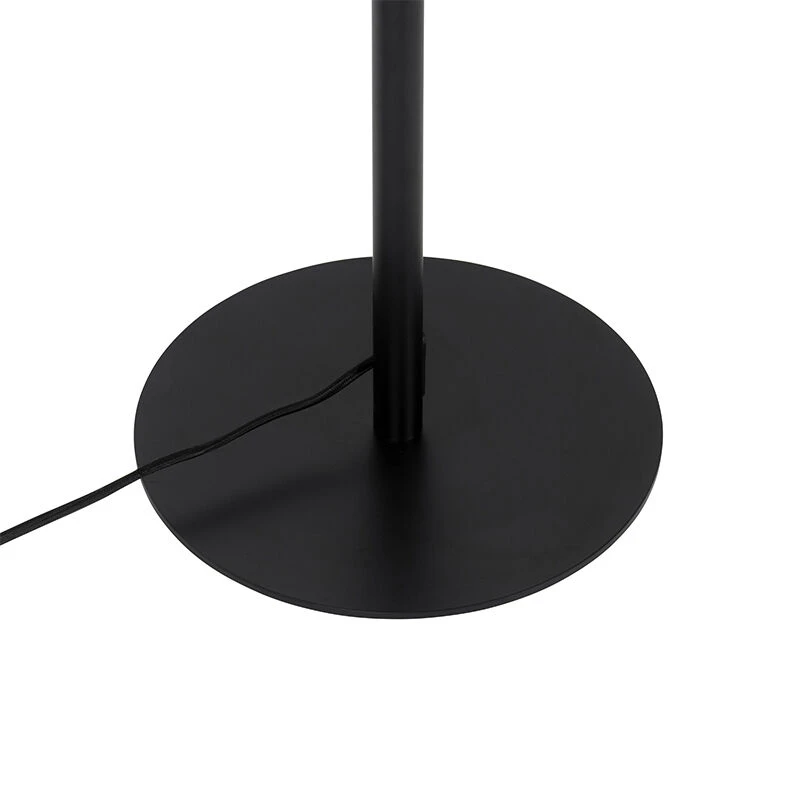 QAZQA Art Deco Stehlampe schwarz 12-Licht - Tubi 15 QAZQA Art Deco Stehlampe schwarz 12-Licht - Tubi – Bild 14