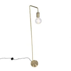 QAZQA Moderne Stehleuchte aus Messing - Facil -Stehlampen Verkaufsladen 7722 98932 9