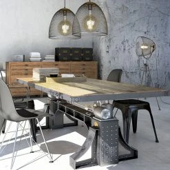 Trio Leuchten Industrielle Stehlampe Stativ Stahl - Ravi -Stehlampen Verkaufsladen 7810 103657 2