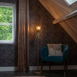 QAZQA Art Deco Stehlampe Gold - Besen 29 QAZQA Art Deco Stehlampe Gold - Besen -Stehlampen Verkaufsladen 7870 103090 13