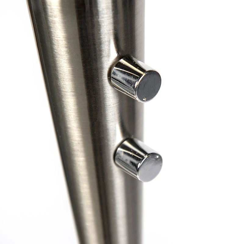 Trio Leuchten Moderne Stehlampe Stahl inkl. LED mit Lesearm - Moderno 5 Trio Leuchten Moderne Stehlampe Stahl inkl. LED mit Lesearm - Moderno – Bild 3