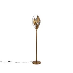 QAZQA Vintage Stehlampe Gold - Botanica -Stehlampen Verkaufsladen 7878 102759 13