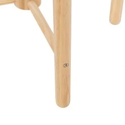 QAZQA Land Stehlampe Holz mit weißem Schirm - Lengi -Stehlampen Verkaufsladen 8024 102915 7