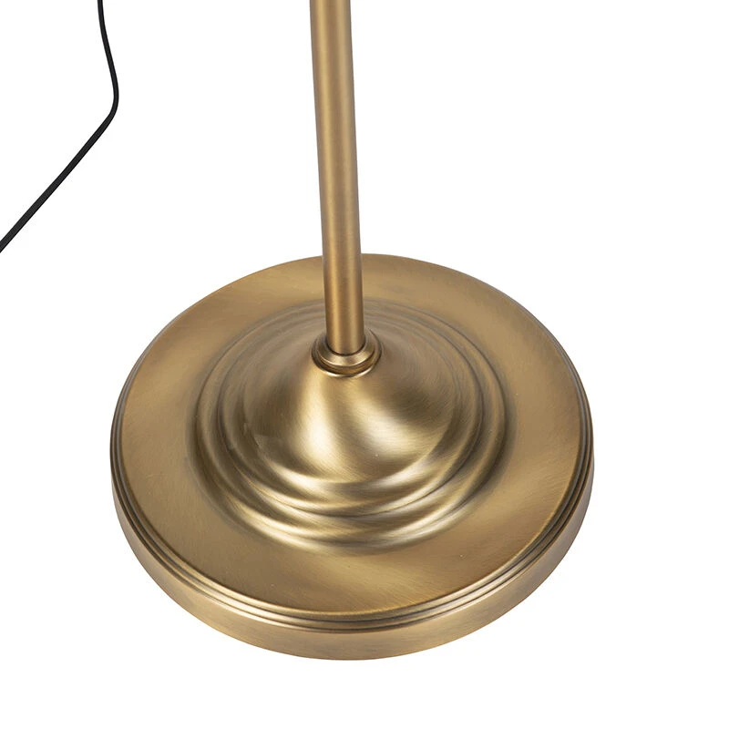 QAZQA Smarte klassische Stehleuchte Bronze mit Weiß inkl. Wifi A60 - Ashley 21 QAZQA Smarte klassische Stehleuchte Bronze mit Weiß inkl. Wifi A60 - Ashley – Bild 19