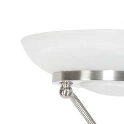 QAZQA Stehlampe Stahl inkl. LED und Dimmer mit Leselampe - Empoli 29 QAZQA Stehlampe Stahl inkl. LED und Dimmer mit Leselampe - Empoli -Stehlampen Verkaufsladen 8133 103423 8