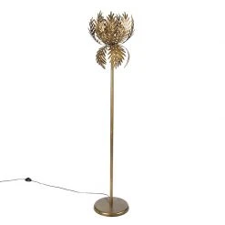 QAZQA Vintage Stehlampe Gold - Botanica Simplo -Stehlampen Verkaufsladen 8179 105094 13