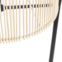 QAZQA Scandinavische vloerlamp bamboe - Natasja -Stehlampen Verkaufsladen 8221 105858 2