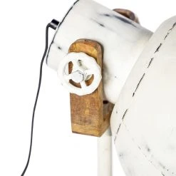 QAZQA Industrielle Stehleuchte Stativ weiß - Mangos 25 QAZQA Industrielle Stehleuchte Stativ weiß - Mangos -Stehlampen Verkaufsladen 8225 98837 6