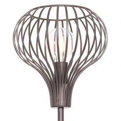 QAZQA Moderne Stehlampe braun - Sapphira -Stehlampen Verkaufsladen 8234 105123 2