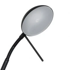 QAZQA Moderne Stehleuchte schwarz mit Lesearm inkl. LED und Dimmer - Divo -Stehlampen Verkaufsladen 8278 104098 9