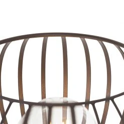 QAZQA Moderne Stehlampe braun - Sapphira -Stehlampen Verkaufsladen 8285 105123 4