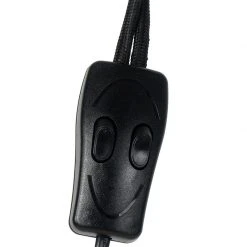 QAZQA Land Stehlampe schwarz mit Holz 2-Licht - Chon -Stehlampen Verkaufsladen 8305 103237 11