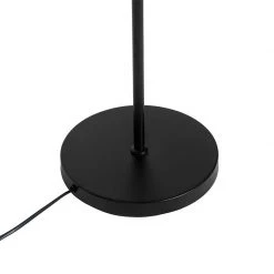 QAZQA Art Deco Stehleuchte schwarz mit Rauchglas 2-Licht - Pallon -Stehlampen Verkaufsladen 8306 103449 9