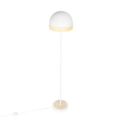 QAZQA Orientalische Stehlampe weiß mit Rattan 30 cm - Magna Rattan -Stehlampen Verkaufsladen 8327 105026 10
