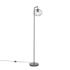 QAZQA Design-Stehlampe schwarz 23 cm - Margarita 23 QAZQA Design-Stehlampe schwarz 23 cm - Margarita -Stehlampen Verkaufsladen 8338 105356 7