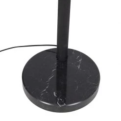 QAZQA Design Stehleuchte schwarz 5-Licht - Sixties Marmo -Stehlampen Verkaufsladen 8345 98292 8