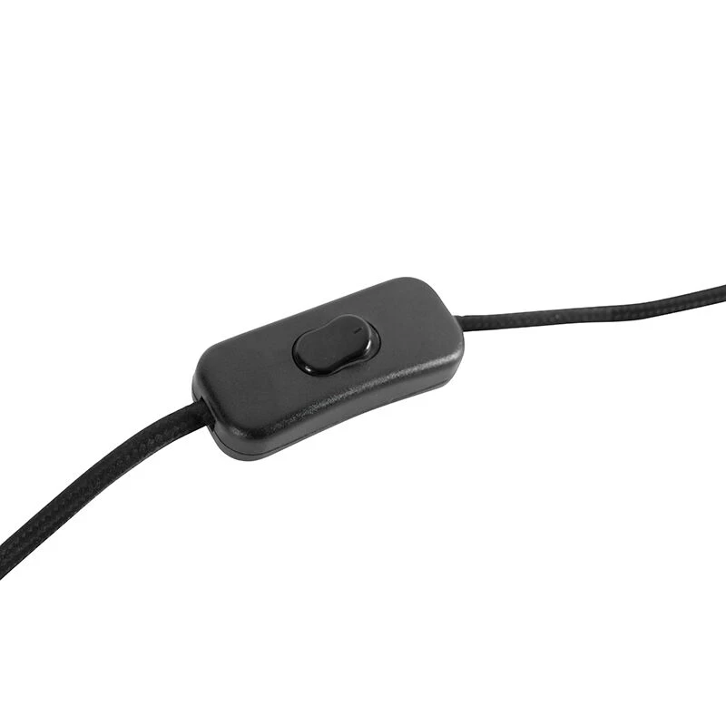 QAZQA Vintage Stehlampe schwarz mit Stoffschirm schwarz - Kranichvogel To 11 QAZQA Vintage Stehlampe schwarz mit Stoffschirm schwarz - Kranichvogel To – Bild 9