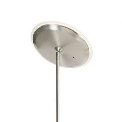 QAZQA Moderne Stehlampe Stahl inkl. LED mit Fernbedienung und Lesearm - Strela 31 QAZQA Moderne Stehlampe Stahl inkl. LED mit Fernbedienung und Lesearm - Strela -Stehlampen Verkaufsladen 8373 102610 6