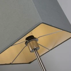 QAZQA Moderne Stehlampe grau - VT 1 -Stehlampen Verkaufsladen 8387 93484 8