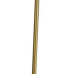 QAZQA Bronze Stehleuchte mit Leinenschirm weiß 45 cm verstellbar - Parte -Stehlampen Verkaufsladen 8403 93204 7