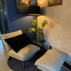 QAZQA Classic Stehlampe schwarz - Classico