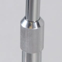 QAZQA Moderne Bogenlampe Chrom mit weißem Schirm - Arc Basic -Stehlampen Verkaufsladen 8489 89324 6