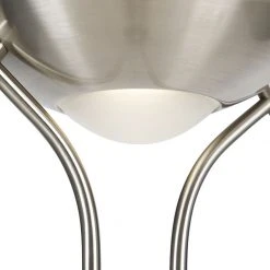 QAZQA Stehleuchte Stahl mit Leselampe inkl. LED und Dimmer - Diva 29 QAZQA Stehleuchte Stahl mit Leselampe inkl. LED und Dimmer - Diva -Stehlampen Verkaufsladen 8534 103419 7