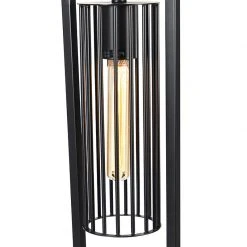 QAZQA Moderne Stehlampe schwarz - Balenco Wazo -Stehlampen Verkaufsladen 8543 103191 7