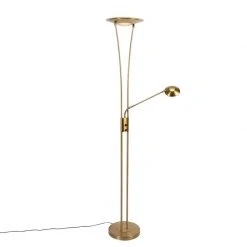 QAZQA Stehlampe Bronze inkl. LED mit Lesearm - Ibiza -Stehlampen Verkaufsladen 8556 99260 2