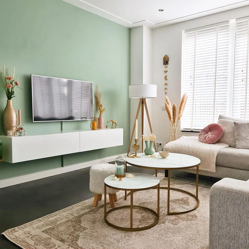 QAZQA Moderne Stehlampe Holz mit weißem Schirm - Ilse 3 QAZQA Moderne Stehlampe Holz mit weißem Schirm - Ilse