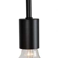 QAZQA Moderne schwarze Stehleuchte - Facil -Stehlampen Verkaufsladen 8567 98934 3