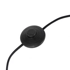 QAZQA Moderne schwarze Stehleuchte - Bliss Mesh -Stehlampen Verkaufsladen 8577 98917 12