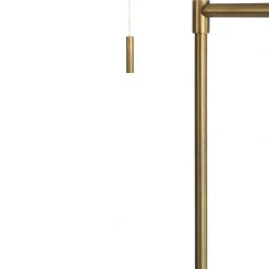 QAZQA Stehlampe Bronze mit weißem Schirm und verstellbarem Arm - Ladas Deluxe -Stehlampen Verkaufsladen 8584 102376 7