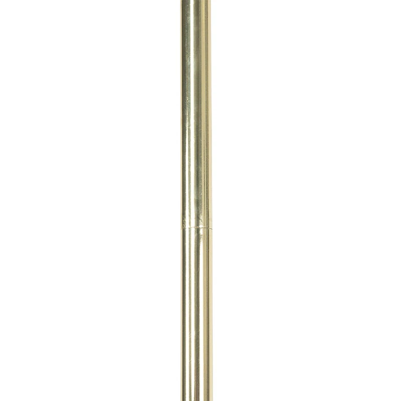 QAZQA Design Stehleuchte weiß mit Messing - Ella 12 QAZQA Design Stehleuchte weiß mit Messing - Ella – Bild 10