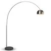 QAZQA Moderne Bogenlampe Stahl verstellbar - Grande -Stehlampen Verkaufsladen 8689 46060 0