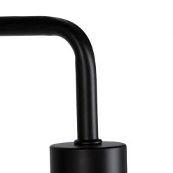 QAZQA Moderne schwarze Stehleuchte - Facil -Stehlampen Verkaufsladen 8709 98934 5