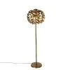 QAZQA Vintage vloerlamp antiek goud 45 cm 4-lichts - Linden -Stehlampen Verkaufsladen 8890 106092 0