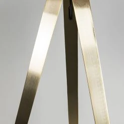 QAZQA Moderne Stehleuchte Messing mit schwarzem Schirm - Ilse 20 QAZQA Moderne Stehleuchte Messing mit schwarzem Schirm - Ilse -Stehlampen Verkaufsladen 8893 93702 6