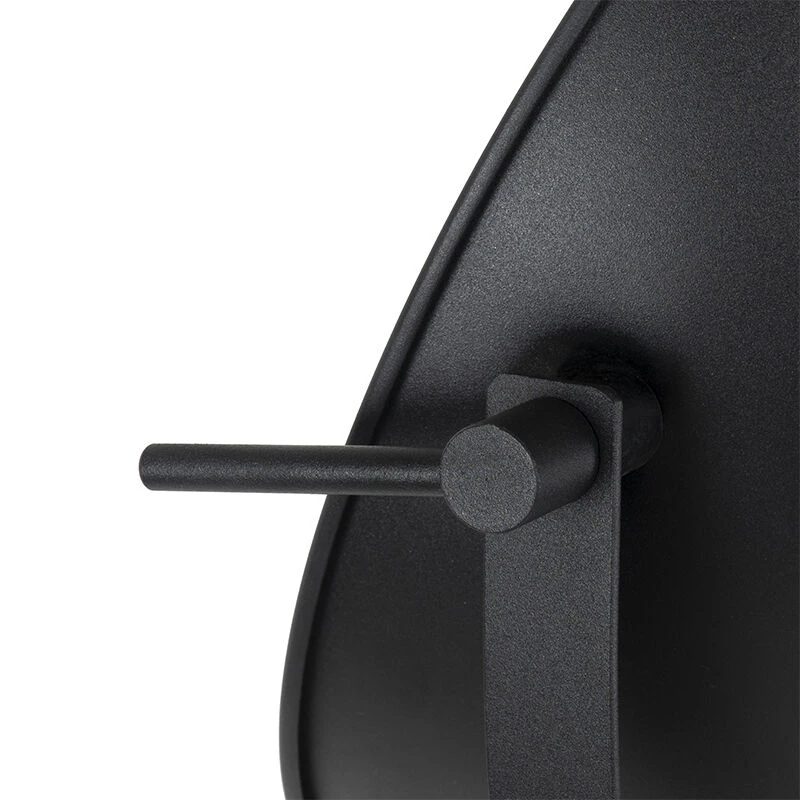 QAZQA Stehlampe schwarz mit Gold 35 cm verstellbar - Magnax 11 QAZQA Stehlampe schwarz mit Gold 35 cm verstellbar - Magnax – Bild 9