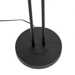 QAZQA Moderne Stehlampe schwarz inkl. LED mit Lesearm - Mallorca -Stehlampen Verkaufsladen 8995 99502 9