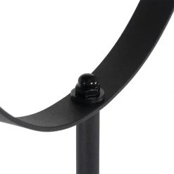 QAZQA Stehlampe schwarz mit Gold 35 cm verstellbar - Magnax 29 QAZQA Stehlampe schwarz mit Gold 35 cm verstellbar - Magnax -Stehlampen Verkaufsladen 9053 102508 9