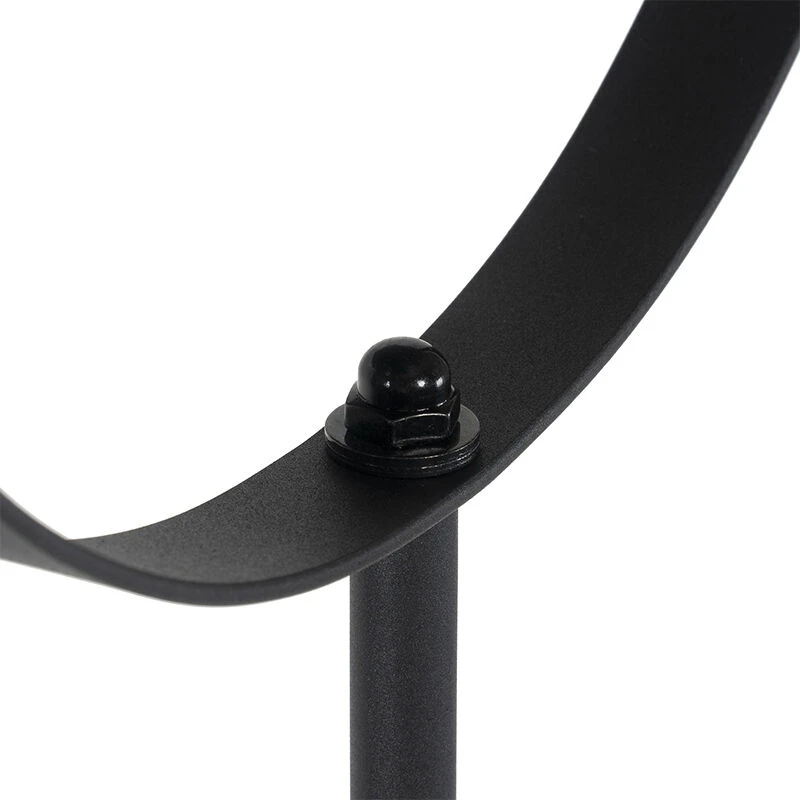 QAZQA Stehlampe schwarz mit Gold 35 cm verstellbar - Magnax 12 QAZQA Stehlampe schwarz mit Gold 35 cm verstellbar - Magnax – Bild 10