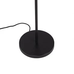 QAZQA Stehleuchte schwarz mit Kupfer 3-Licht - Mesh -Stehlampen Verkaufsladen 9121 98910 12