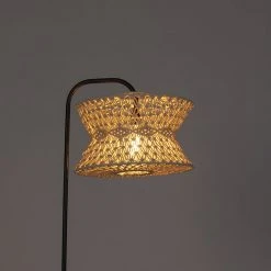 QAZQA Orientalische Stehlampe grau - Leonard -Stehlampen Verkaufsladen 9135 104827 15