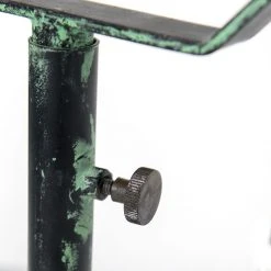 QAZQA Industrielle Stehlampe Bronze mit grünen Akzenten 140 cm - Byron -Stehlampen Verkaufsladen 9137 94826 6