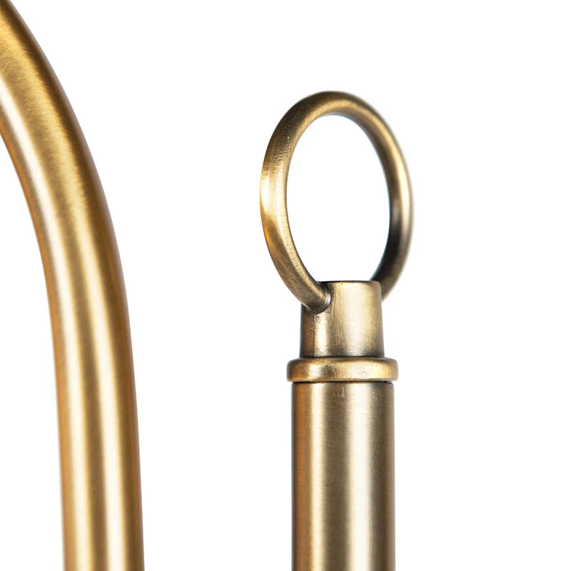 QAZQA Smarte klassische Stehleuchte Bronze mit Weiß inkl. Wifi A60 - Ashley 17 QAZQA Smarte klassische Stehleuchte Bronze mit Weiß inkl. Wifi A60 - Ashley – Bild 15