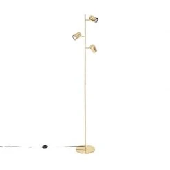QAZQA Moderne Messing Stehleuchte 3-flammig - Jeana -Stehlampen Verkaufsladen 9162 103903 15